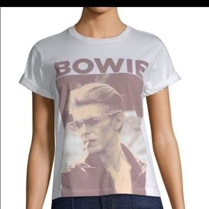 David Bowie smoking something tee